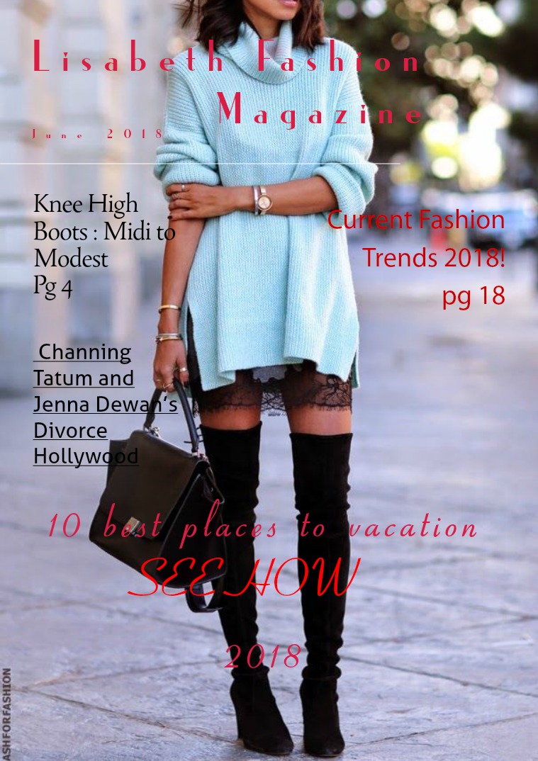 Lisabeth  Fashion Magazine May 2018