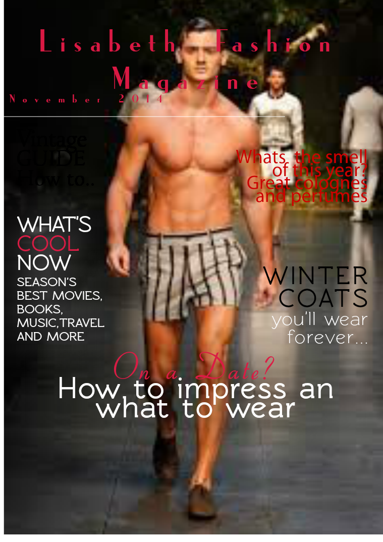 Lisabeth  Fashion Magazine November 2014