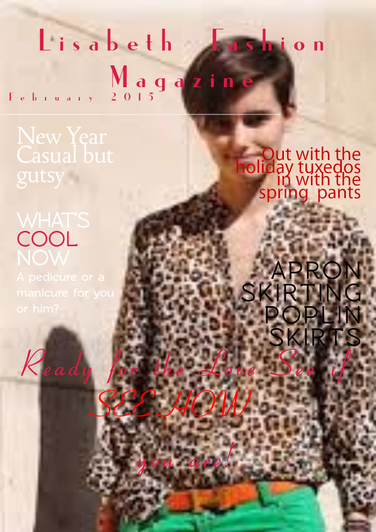 Lisabeth  Fashion Magazine February 2015