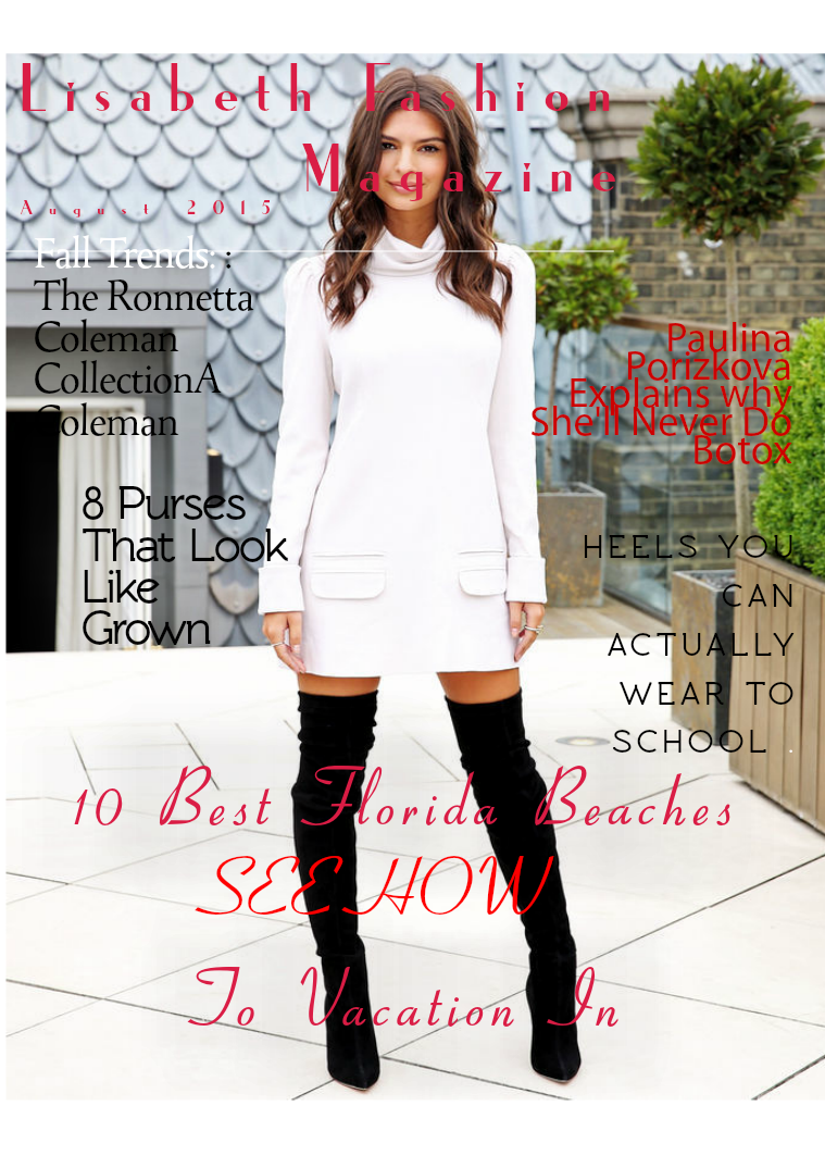 Lisabeth  Fashion Magazine September 2015 Issue