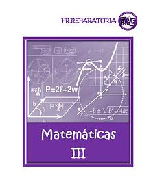 Matemáticas III
