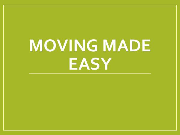 Moving Unlimited Moving Made Easy