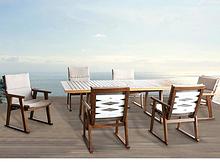 hormel furniture outdoor dining table set