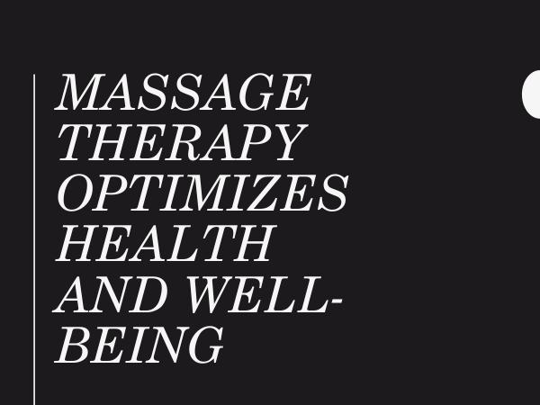 Strivept - Physiotherapy Kitchener Massage Therapy Optimizes Health And Well-being