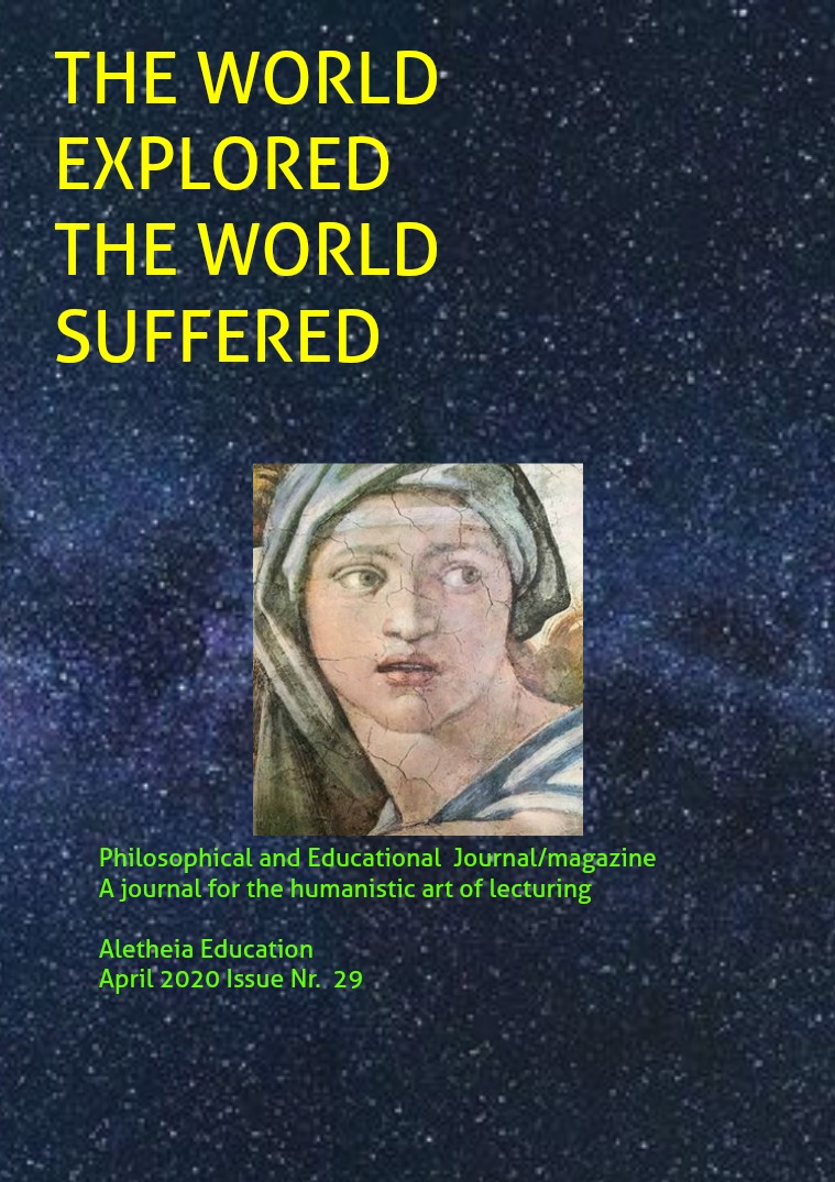 The World Explored, the World Suffered Education Issue Nr. 29 April 2020