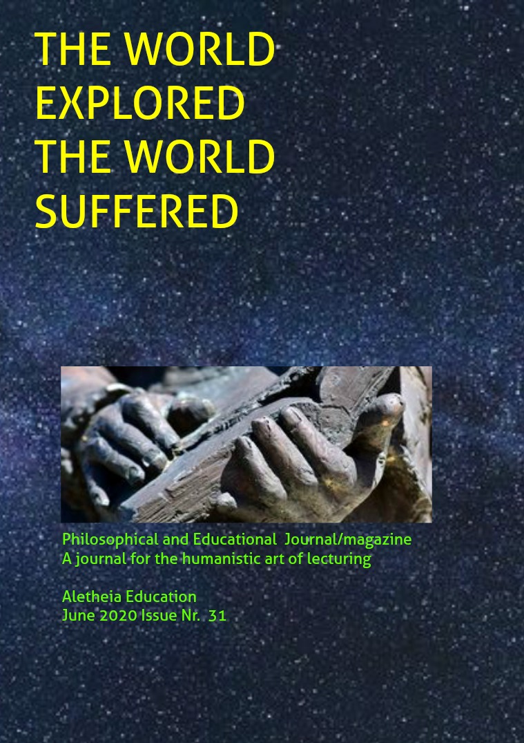 The World Explored, the World Suffered Education Issue Nr. 32 July 2020