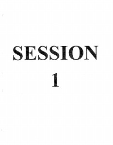 Session 1