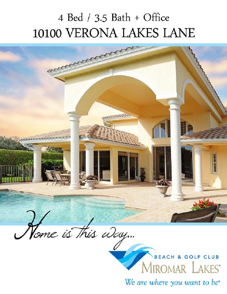 10100 Verona Lakes Lane, Miromar Lakes, FL