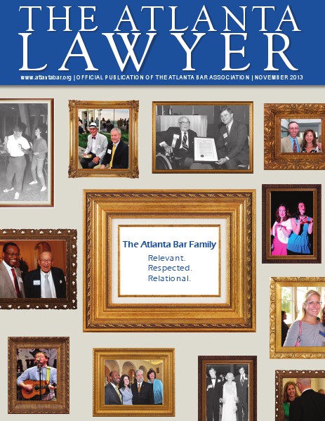 The Atlanta Lawyer - Official Publication of the Atlanta Bar Association Nov
