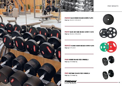 Free Weights |Foreman Dumbbells and Plates