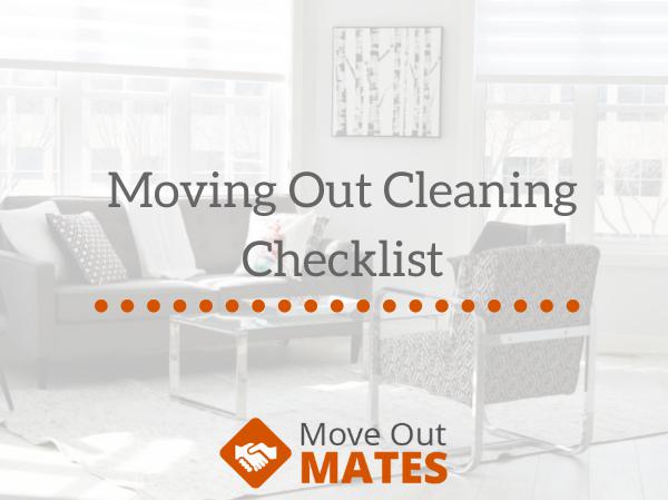 Moving Out Cleaning Checklist Pdf