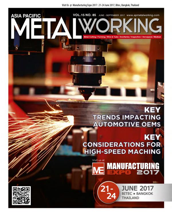 Asia Pacific Metal Working Vol. 15 ON. 85 June - September 2017