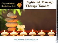 Registered massage therapy Toronto