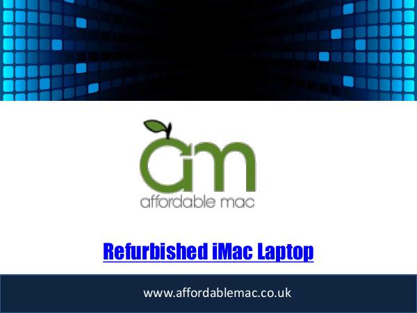 Used Macbook For Sale Refurbished iMac Laptop