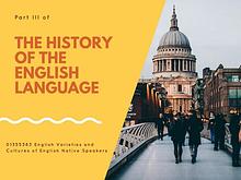 01355383 Varieties of English and Cultures of English Native Speakers