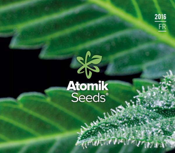 Atomik Seeds graines de cannabis féminisées et autofloraison 10 varietes