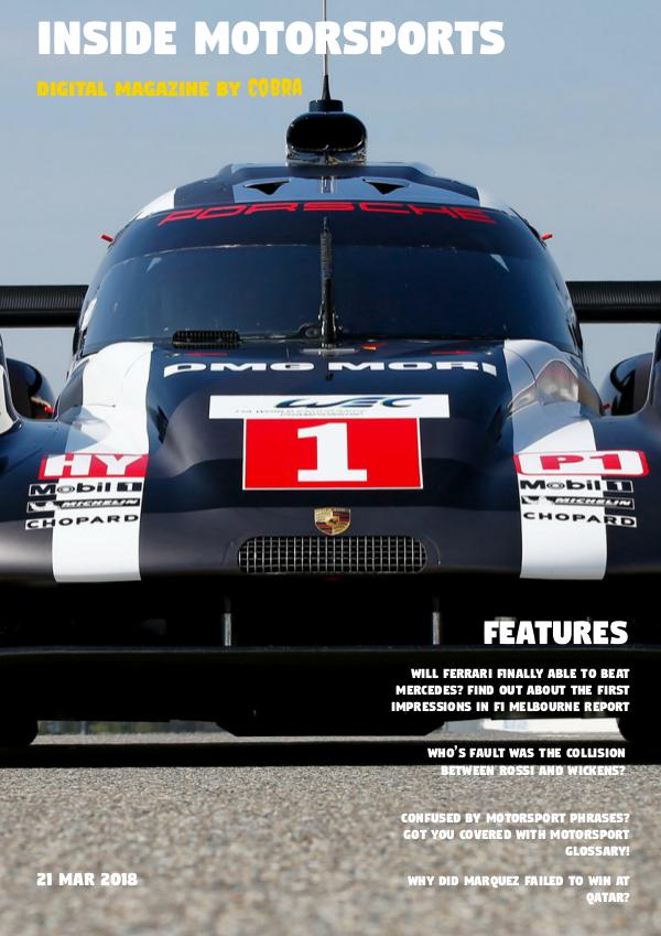 Inside Motorsports Vol.1 - March