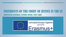 Presidents of the Court of justice in the Eu