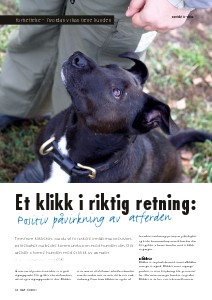 Artikler fra Hund & Fritid Tekst: Nina Østli, kennel Oxzar Vol. 5