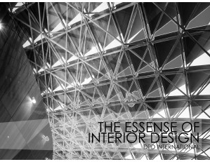 The Essence of Interior Design (June 2013)