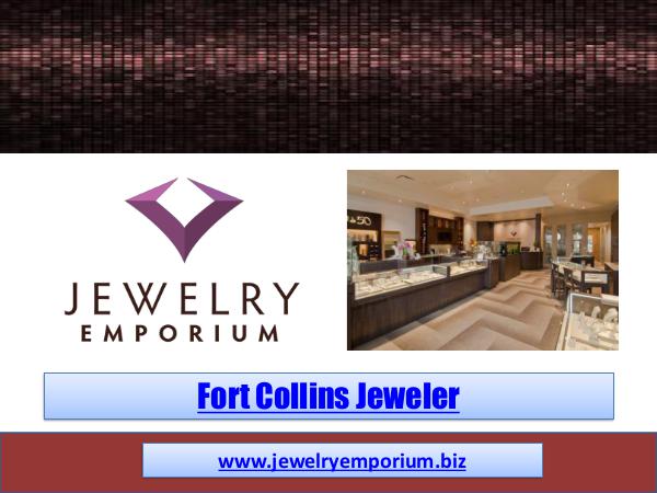Fort Collins Jeweler
