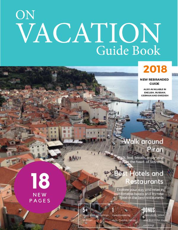 On Vacation Guide Book Piran
