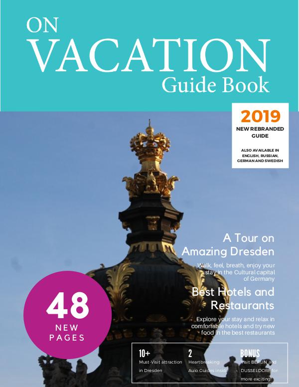 On Vacation Guide Book Dresden