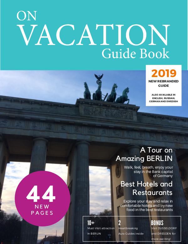 On Vacation Guide Book Berlin
