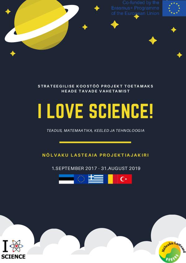 I LOVE SCIENCE second project magazine MA ARMASTAN TEADUST projektiajakiri  (2) servata