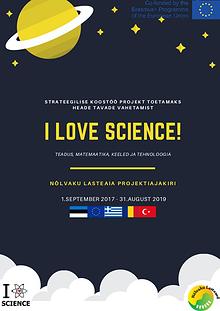 I LOVE SCIENCE second project magazine