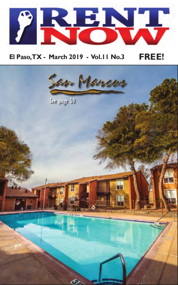 El Paso Rent Now Rent Now - March 2019