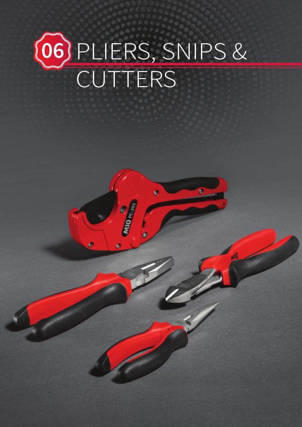 M10 Tools Chapter 6. PLIERS SNIPS AND CUTTERS 6. PLIERS SNIPS AND CUTTERS 2020