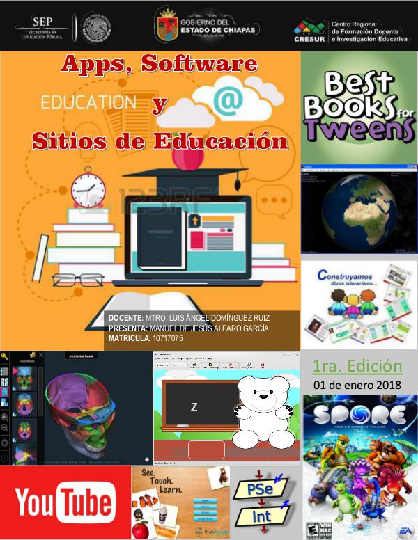 Apps, Software y Sitios de Educación. USE_U2_A1_MAAG_Revista