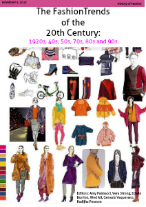Fashion of the 20th Century November, 2013