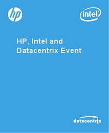 HP, Intel and Datacentrix Event 2013