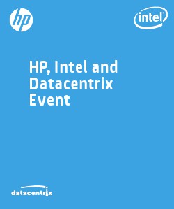 HP, Intel and Datacentrix Event October 2013