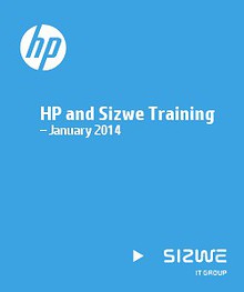 HP and Sizwe Training – January 2014