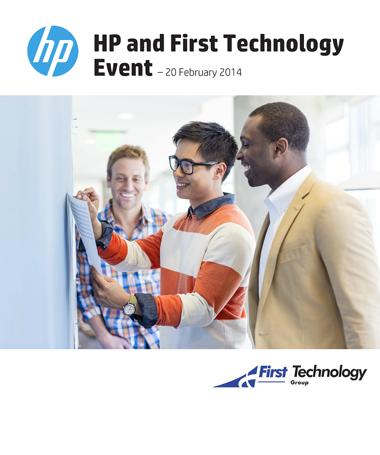 HP and First Technology Event – 20 February 2014 02