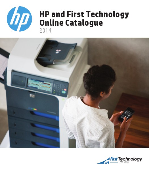 HP and First Technology Online Catalogue – 2014 01
