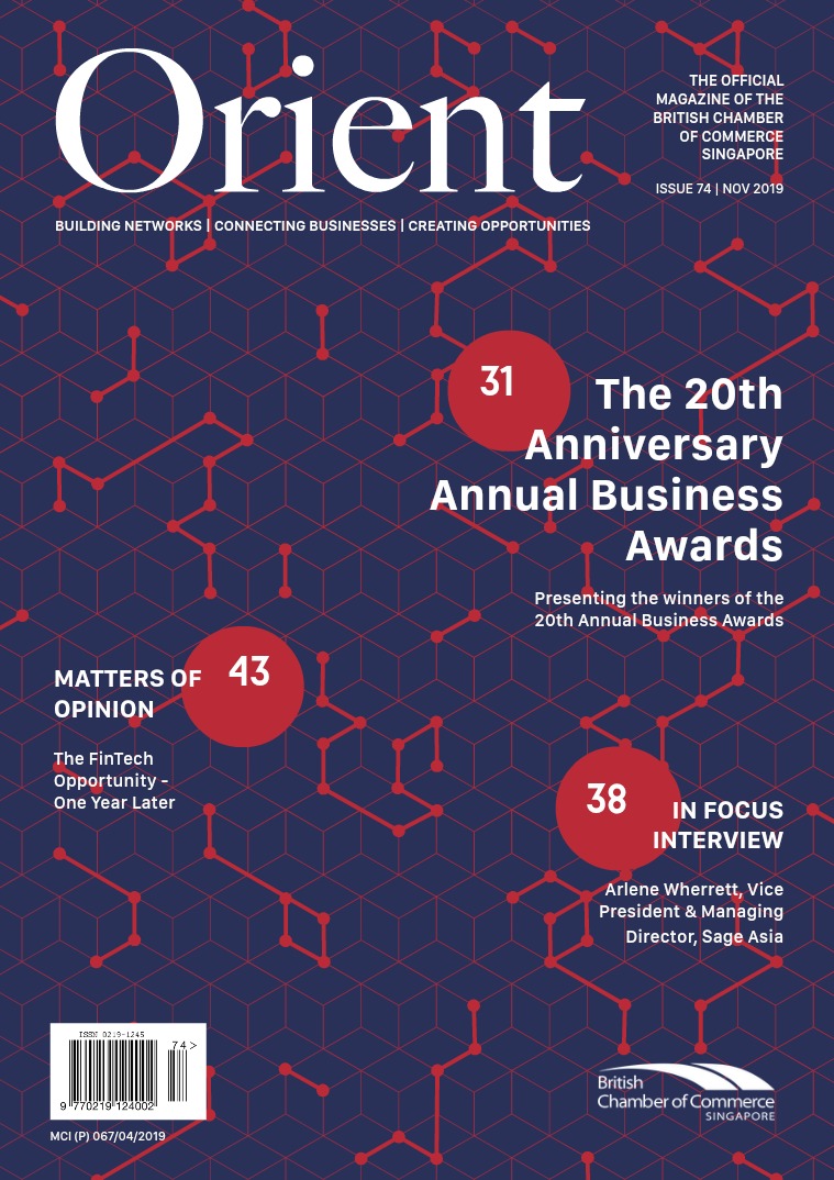 Orient Magazine Issue 74 - November 2019