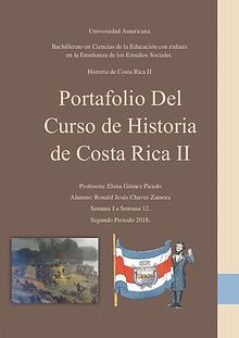 Portafolio del Curso de Historia de Costa Rica II