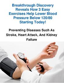 Natural Blood Pressure Exercise Program Download