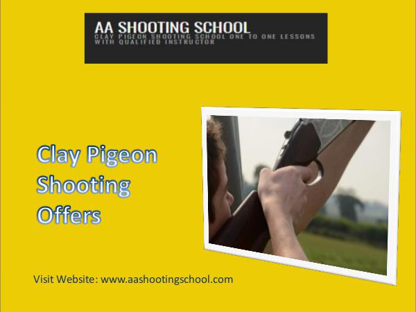 Clay Pigeon Shooting Offers from AA Shooting School, Dorset, UK Clay Pigeon Shooting Offers | AA Shooting School