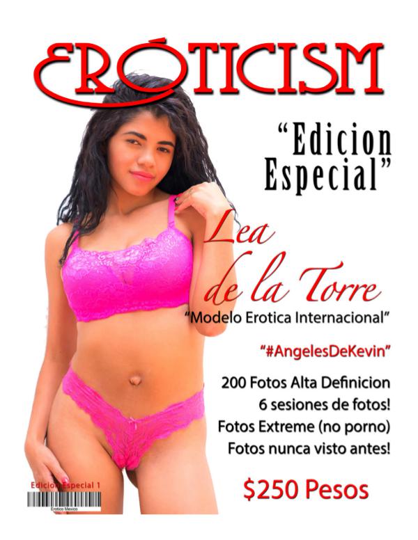 Erotiscm Magazine - Revista Adulto Special Edition Lea de la Torre