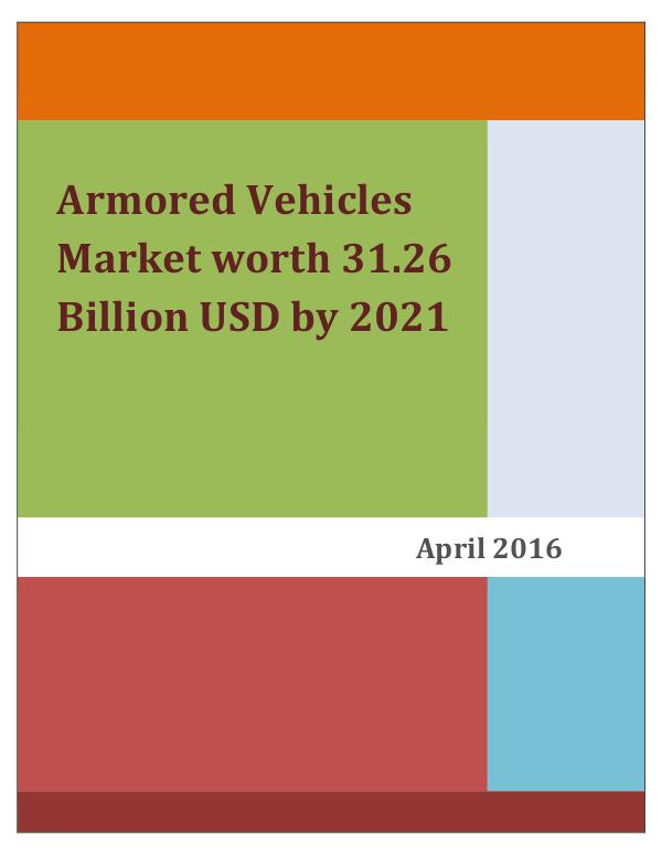 Aerospace & Aviation News Armored Vehicles Market