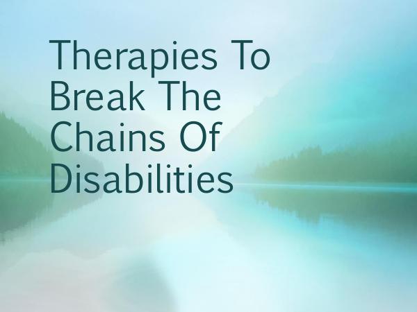 Speech Therapy Therapies To Break The Chains Of Disabilities