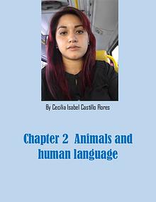 ANIMALS AND HUMAN LANGUAGE