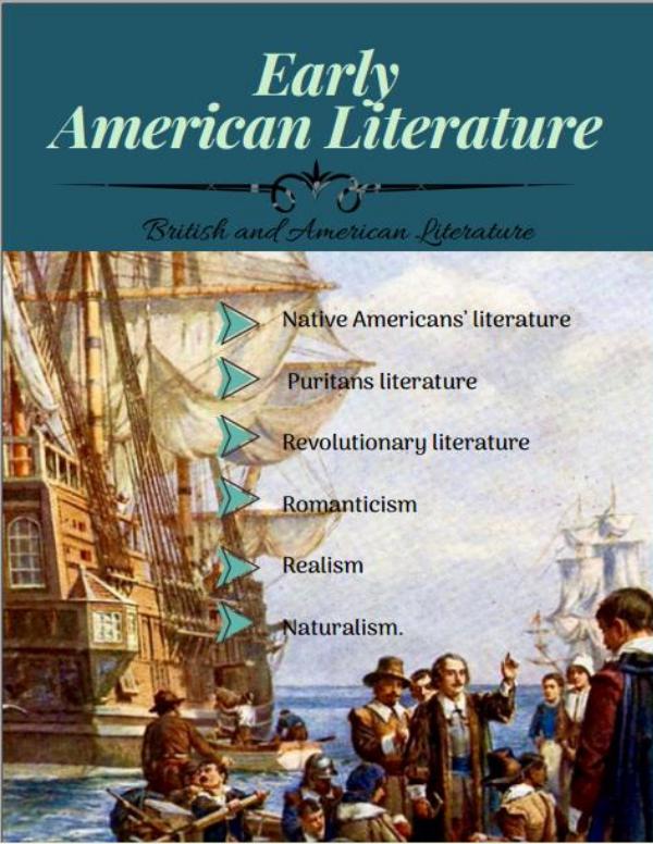 EARLY AMERICAN LITERATURE MAGAZINE Early American Literature Magazine exam