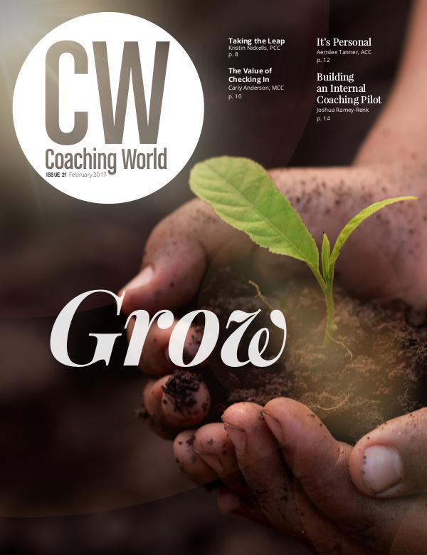 Coaching World Issue 21: Grow