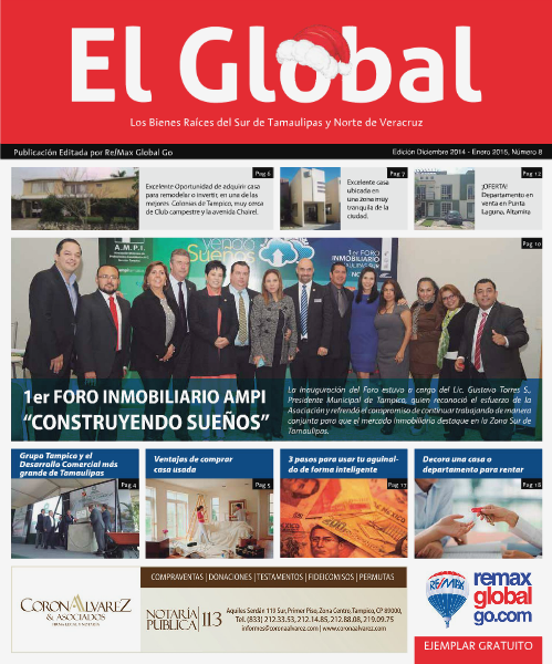 El Global Dic 2014 -Ene 2015, Num. 8